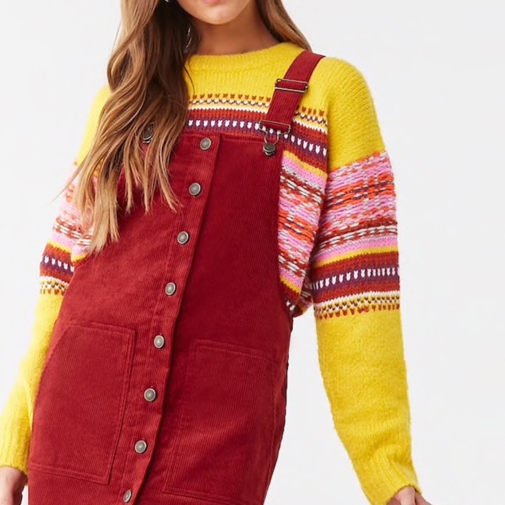 Forever 21 Red Layering Dress